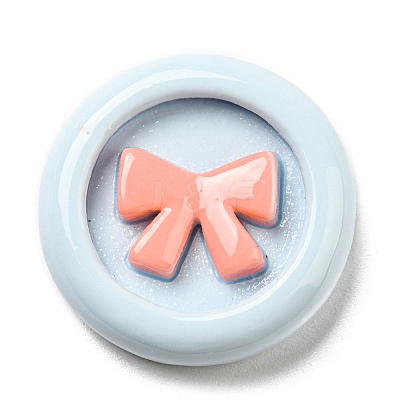 Opaque Resin Cabochons CRES-P025-B03-1