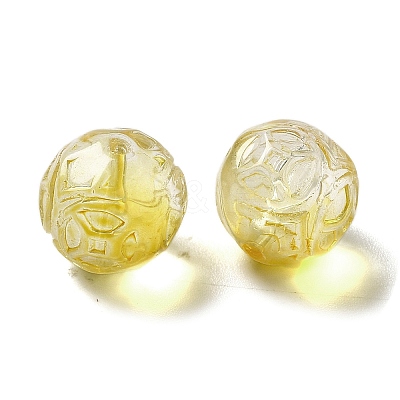 Transparent Glass Beads GLAA-D025-03J-1