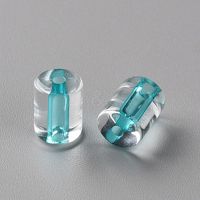 Transparent Acrylic Beads TACR-S154-17A-1