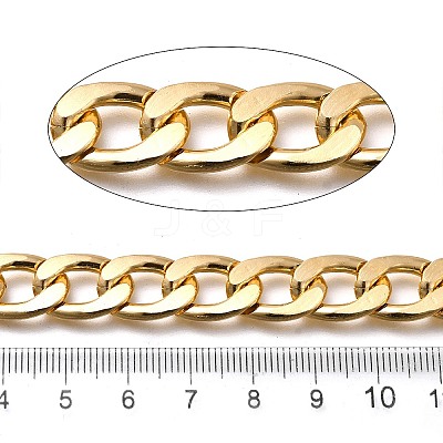 Aluminium Curb Chains CHA-F004-02G-02-1