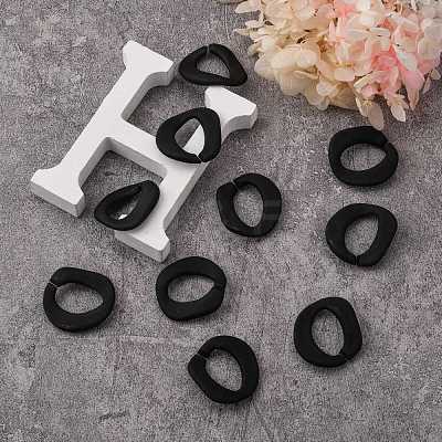Rubberized Style Acrylic Linking Rings OACR-N011-007C-1
