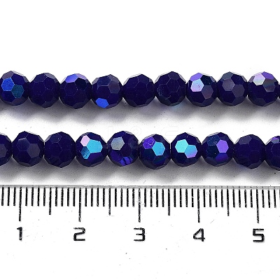 Opaque Glass Beads Strands LS-EGLA-A035-P6mm-L09-1