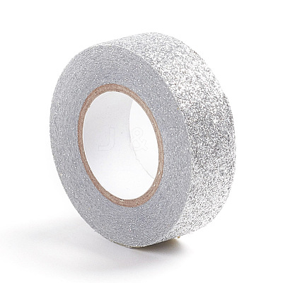 Glitter Foil Masking Tapes DIY-WH0167-10B-1