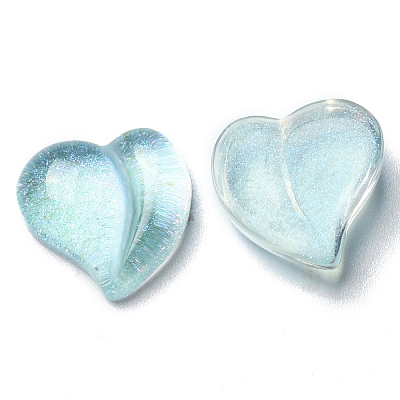 Translucent Resin Cabochons RESI-B016-03C-1