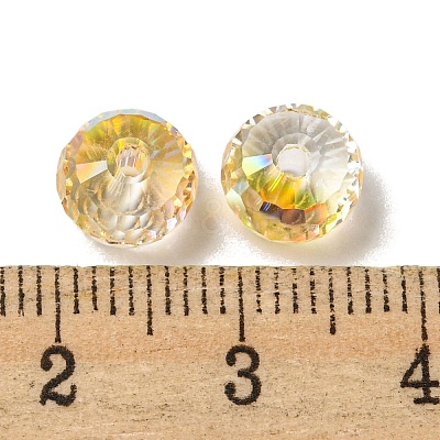 Electroplate Glass Beads EGLA-Z004-01B-01-1