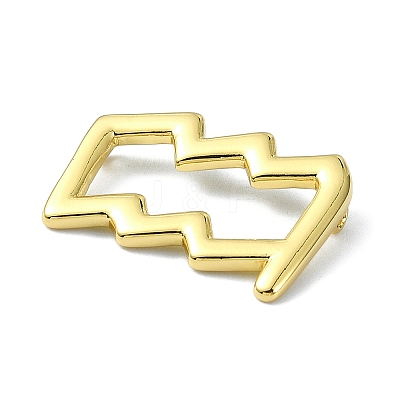 Rack Plating Brass Pendants KK-Q810-04I-G-1