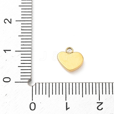 Valentine's Day 304 Stainless Steel Charms STAS-B140-03G-1