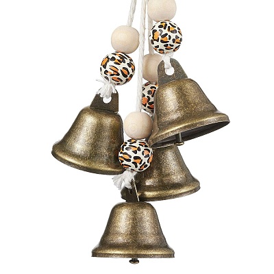 Iron Bell Wind Chimes HJEW-JM01955-1