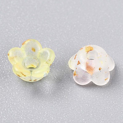 Frosted Transparent Acrylic Beads LS-X-OACR-N137-72F-1