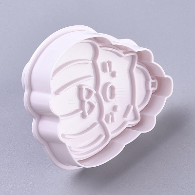 Food Grade Plastic Cookie Cutter Sets DIY-L020-37-1
