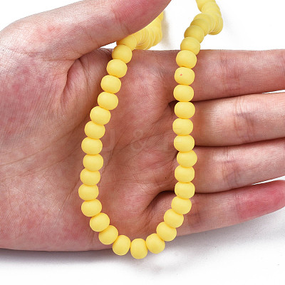 Handmade Polymer Clay Beads Strands CLAY-N008-053-01-1