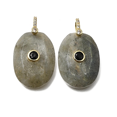 Natural Labradorite Pendants GG-CBA7610-06G-03-1