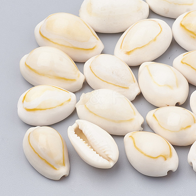 Cowrie Shell Beads SSHEL-T004-07-1
