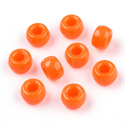 Opaque Plastic Beads KY-T025-01-F12-1