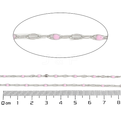 Brass Dapped Chains AJEW-Q153-02P-13-1
