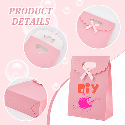 Rectangle Paper Gift Bags CARB-WH0017-14A-01-1