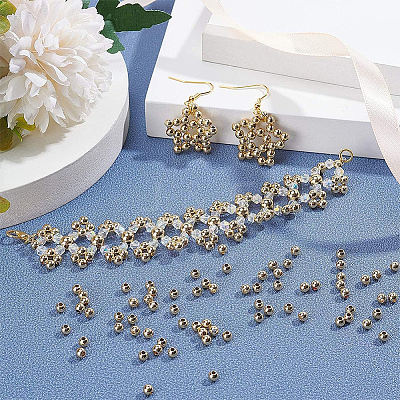 Brass Spacer Beads KK-PH0034-85-WH-1