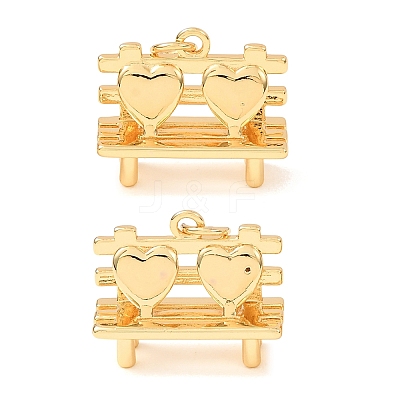 Brass Pendants KK-CBA2F11-37G-1