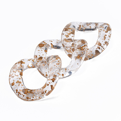 Transparent Acrylic Linking Rings OACR-N009-015A-B05-1