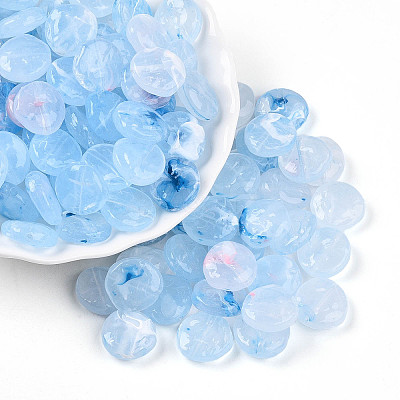 Transparent Acrylic Beads TACR-T028-41H-1