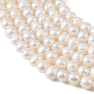 Natural Cultured Freshwater Pearl Beads Strands PEAR-L034-16C-1