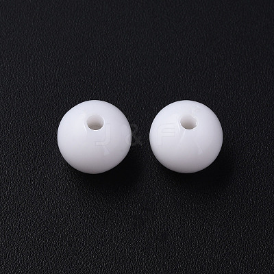 Opaque Acrylic Beads LS-X-MACR-S370-C10mm-01-1