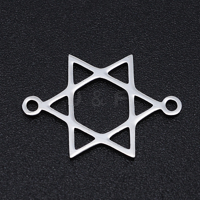 Non-Tarnish 201 Stainless Steel Links connectors STAS-S105-T887-1-1