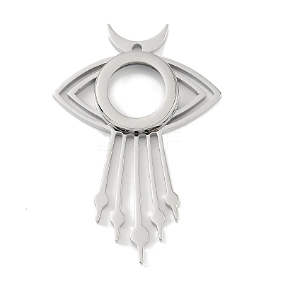 304 Stainless Stee Locket Big Pendants STAS-S132-12P-01-1