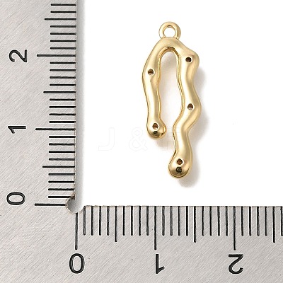 Brass Micro Pave Cubic Zirconia Pendants KK-B122-03D-04G-1