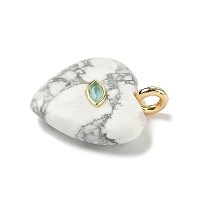 Natural Gemstone Pendants G-P585-03G-1