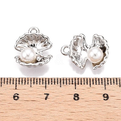 Rack Plating Alloy Pendants FIND-N005-17P-1