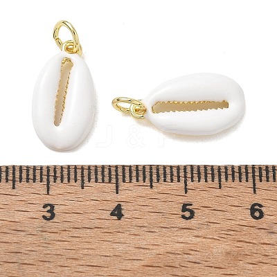 Brass Enamel Pendants KK-CBA5585-02G-01-1