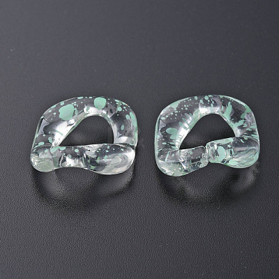 Transparent Acrylic Linking Rings OACR-N009-016A-11-1