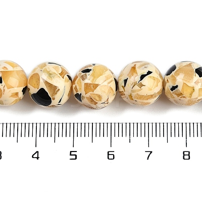 Synthetic Amber Beads Strands G-M199-A03-01-1