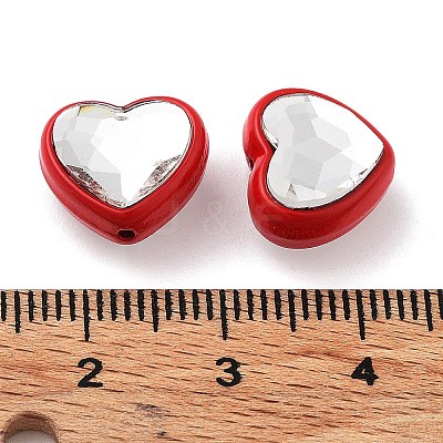 Spray Painted Alloy Bead PALLOY-H134-27B-1
