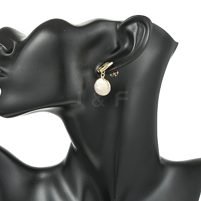 304 Stainless Steel Stud Dangle Earrings EJEW-JE07240-02-1