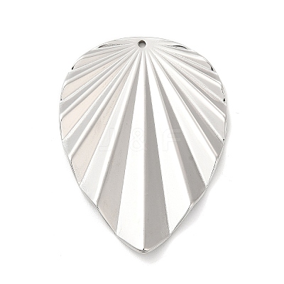 Non-Tarnish 304 Stainless Steel Big Pendants STAS-F290-08P-1