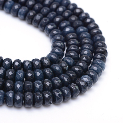 Natural White Jade Bead Strands X-G-R343-2x4-14-1