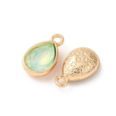 Alloy Glass Pendants GL-CBA7A25-01B-1