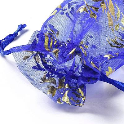 Organza Drawstring Jewelry Pouches OP-I001-C07-1