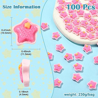 Resin Nail Cabochons AJEW-CJC0009-1-1