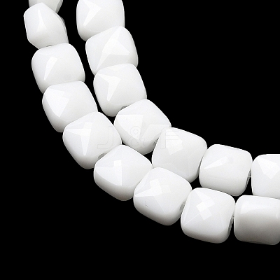 Opaque Glass Beads Strands GLAA-L050-C24-1