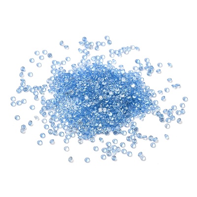 Cubic Zirconia Cabochons ZIRC-K090-1.3mm-01K-1