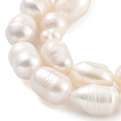 Natural Cultured Freshwater Pearl Beads Strands PEAR-P062-08A-1