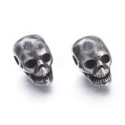 Halloween 304 Stainless Steel Beads STAS-M274-092AS-1