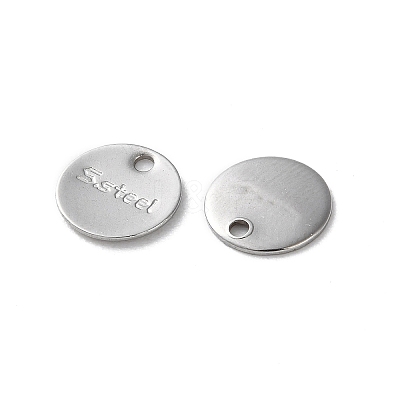 304 Stainless Steel Charms STAS-V007-03C-P-1
