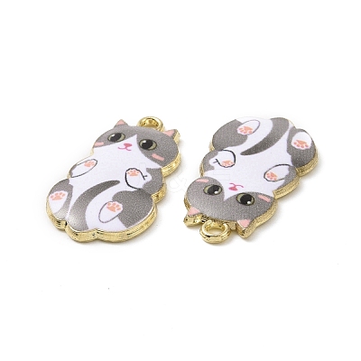 Alloy Enamel Pendants FIND-E031-02C-1