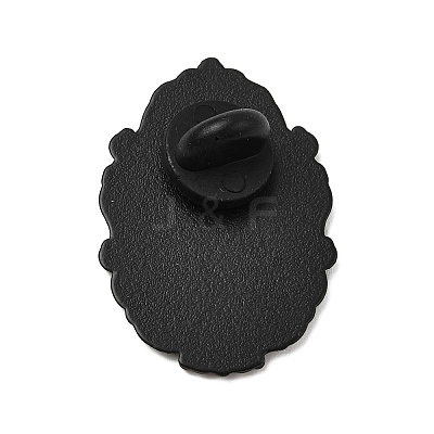 Oval Enamel Pins JEWB-I059-02EB-01-1