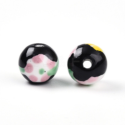 Handmade Porcelain Beads X1-PORC-N009-05F-1