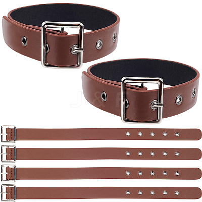 Imitation Leather Shirt Sleeve Holders BJEW-WH0020-68E-1